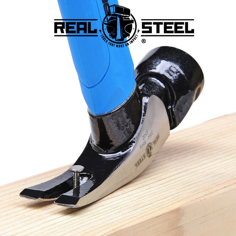 Real Steel 0502 Jacketed Graphite Rip Claw Hammer 20 oz