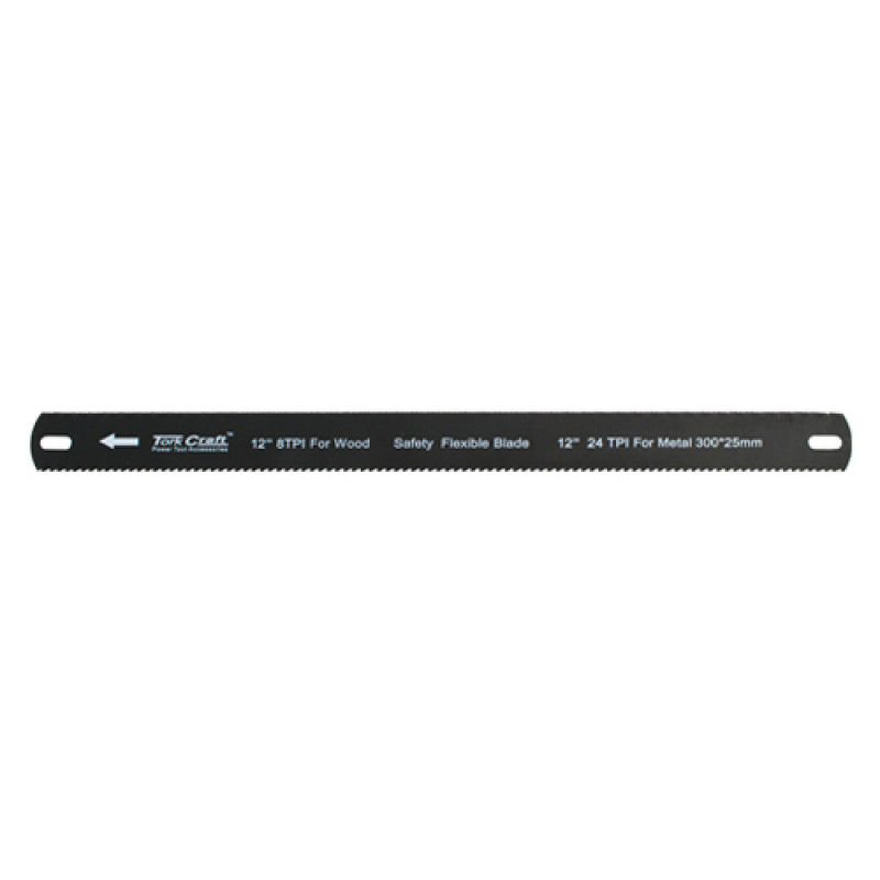 Hacksaw Blade Flexible Double Edge Mm X Mm Carbon Steel Tchs