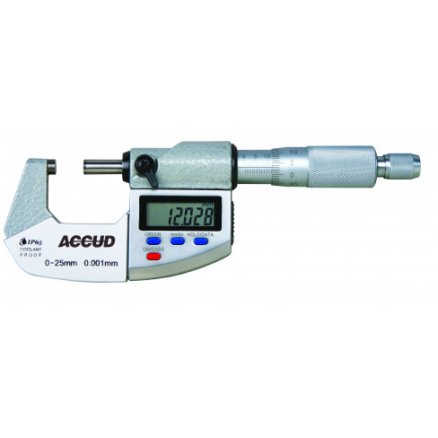 DIG. OUTSIDE MICROMETER 50-75MM 0.003MM ACC. IP65 0.001MM RES.