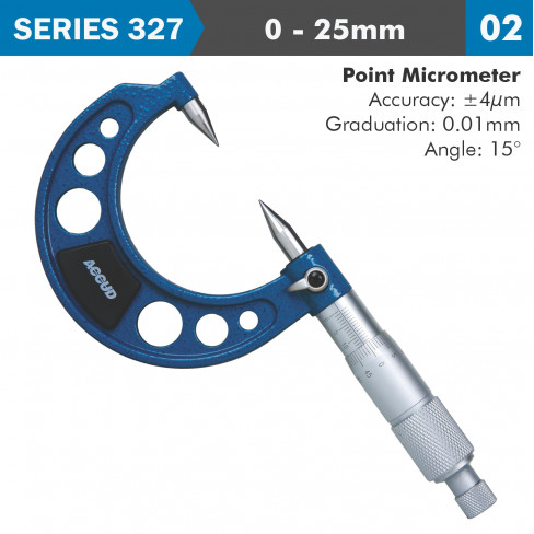 POINT MICROMETER 15 0-25MM