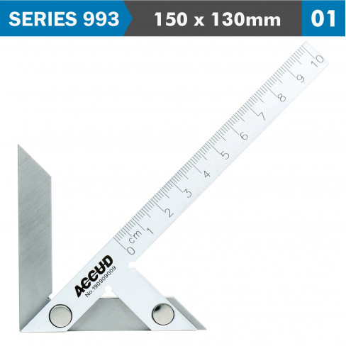 CENTER MARKING GAUGE 150X130MM 0.15MM ACC. S/STEEL