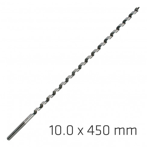 WOOD AUGER DRILL BIT 10 X 450MM
