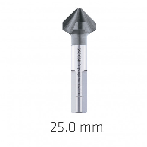 HSS-ECO5 COUNTERSINK 90  25.0 DIN 335 SHAPEC 3-SURFACE SHANK