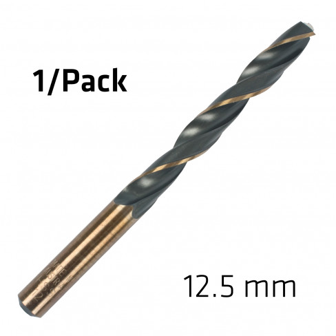 HSS SPRINT MASTER  12.5MM X1 SLEEVED DIN338 ALPEN DRILL BIT
