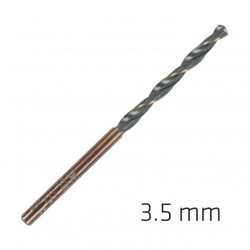 HSS SPRINT MASTER 3.5MM 10-PACK HANG TAG DIN 338 ALPEN DRILL BITS