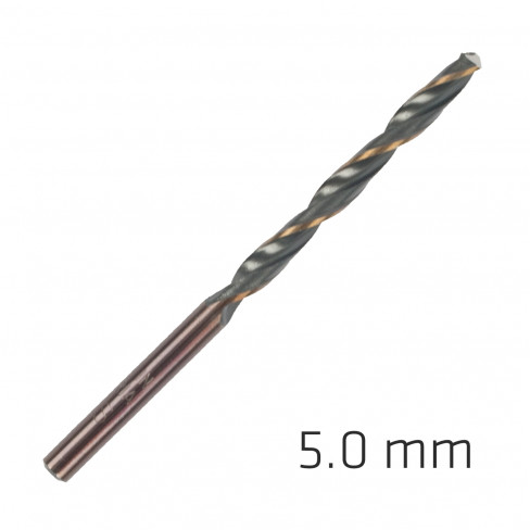 HSS SPRINT MASTER 5.0MM 10-PACK HANG TAG DIN 338 ALPEN DRILL BITS