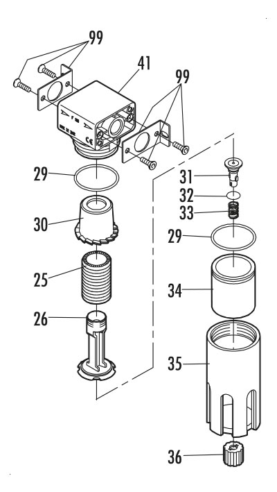 FILTER IN LINE 1/2" WATER TRAP