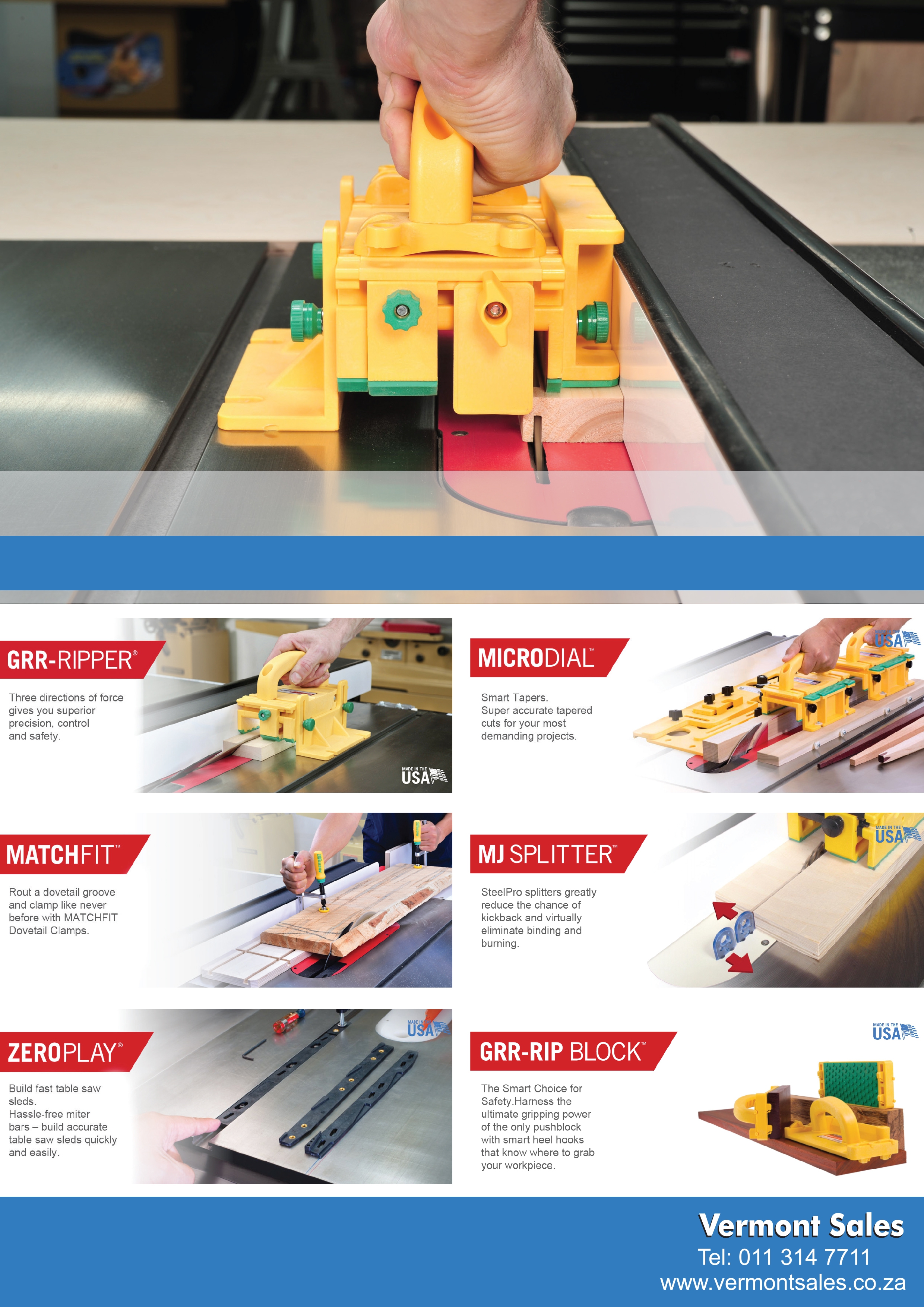 Microjig product leaflet