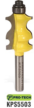 Classical cove edge profile bit by Pro-Tech