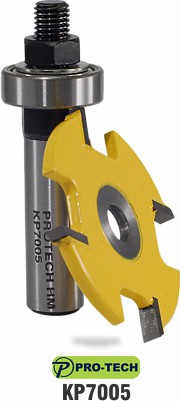 Biscuit slot cutter bit by Pro-Tech